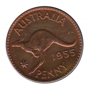 Proof Penny Melbourne Mint
