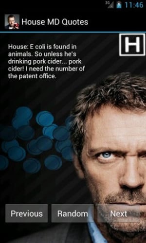 View bigger - House M.D. Quotes for Android screenshot