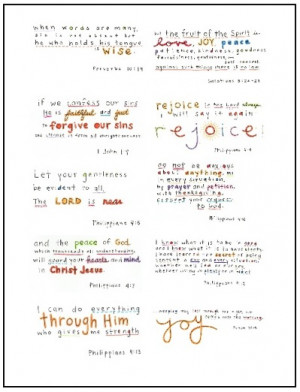 Break Free from Baditude Bible verses #21-30 — business card size