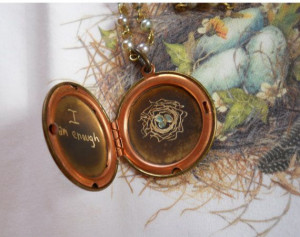 Mini Engraved Tree of Life I am enough quote by Starsbcreations on ...