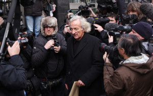 John Pilger Journalist John Pilger arrives at Westminster Magistrates