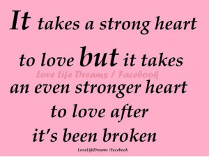 Love Quotes Now Strong Heart