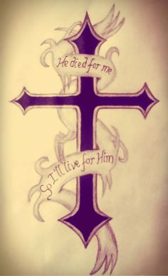 ... live for Him. #quotes #sketch #pencil #designing #art #religion #cross