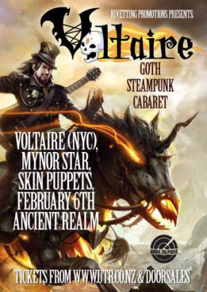 Voltaire Starts a Soundcloud Page!