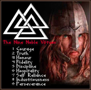 The Nine Noble Virtues: Viking Values for the Warrior Lifestyle