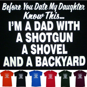 Shotgun Dad Father Daughter...