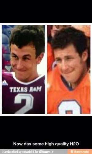 Johnny Manziel as the Waterboy...RTR!