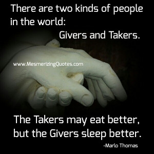 There are two kinds of people