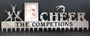 Competitive Cheer Medal Display