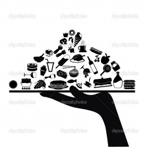 Food Serving Icons For...
