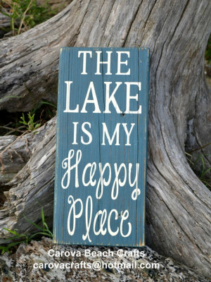 Lake Sign - Lake House Decor - Lake House Sign - Lake Cottage - Gift ...