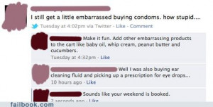 sounds like your weekend is booked -- Facebook FAIL