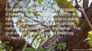 Favorite Cherry Hill Quotes