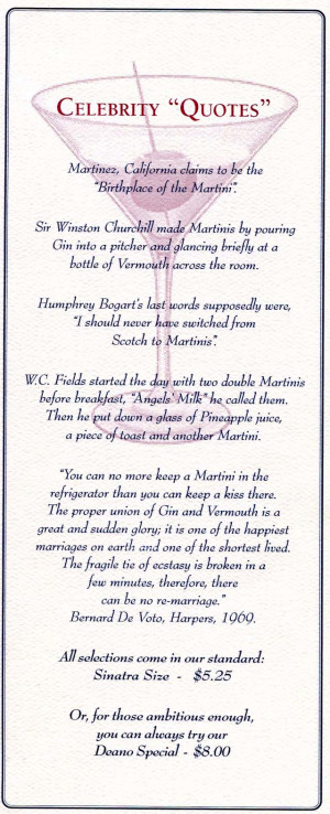 star princess martini menu celebrity quotes about martinis page prices
