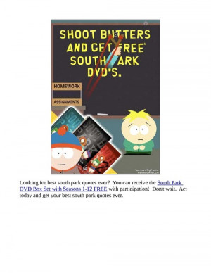Tags : Best south park Quotes