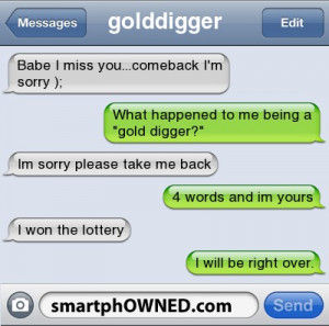the gold digger 39 s poem