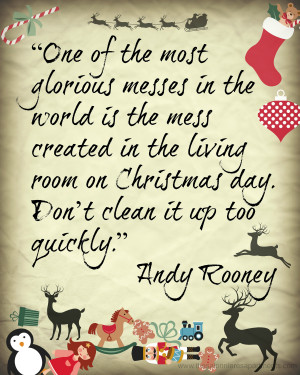 Christmas Advent Calendar Quote 21 - Andy Rooney