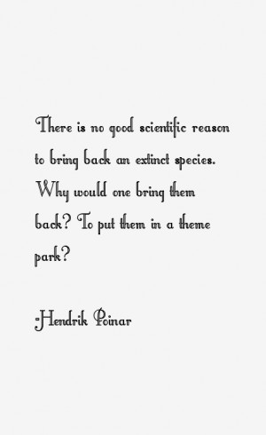 Hendrik Poinar Quotes amp Sayings
