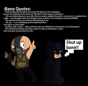 Bane Quotes by Oddiee