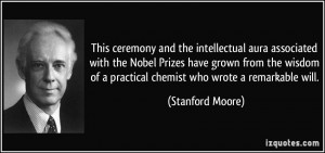 More Stanford Moore Quotes