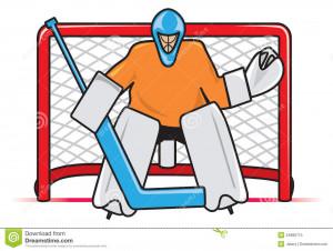Displaying 18> Images For - Hockey Goalie Clip Art...