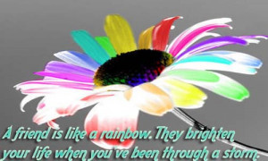 Friendships Is Like Rainbow