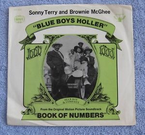 Sonny Terry Brownie McGhee Blue Boys Holler USA OST Picture Sleeve PS