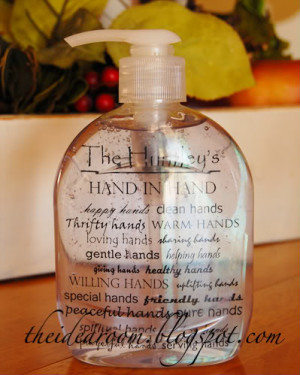Personalized Hand Sanitizer & Soaps