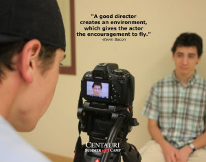 ... , which gives the actor the encouragement to fly.” -Kevin Bacon