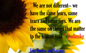 No Fear Quotes And Sayings We have same fears same tears
