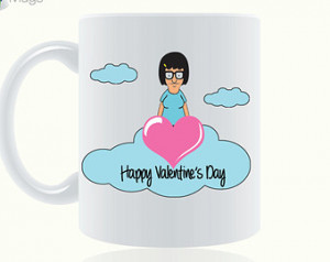 Tina Belcher Mug - Valentine's Day - Louise Belcher - Bob's Burgers ...