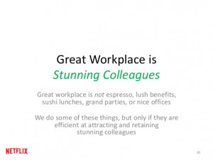 Great Workplace is Stunning Colleagues Great workplace is not espresso ...