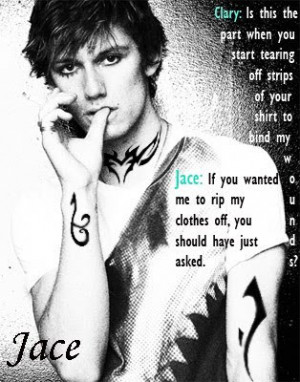 City Of Bones Jace And Clary Quotes
