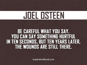 Joel Osteen Words Quotes