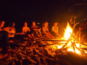 Beach Bonfire Party