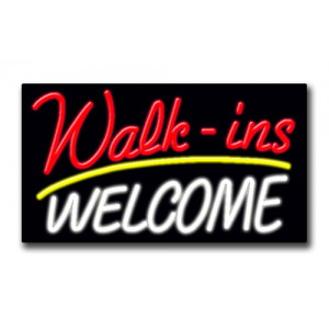 WALK-INS WELCOME 20