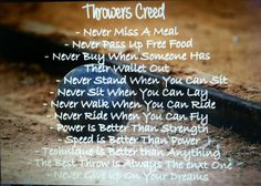 Track And Field Quotes For Throwers Track thrower