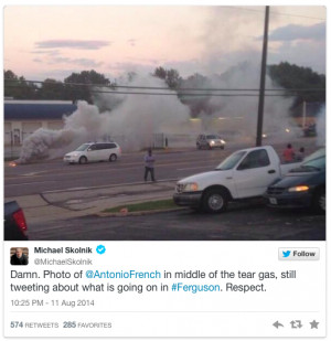 Days after Michael Brown’s death, Ferguson looks like a war zone