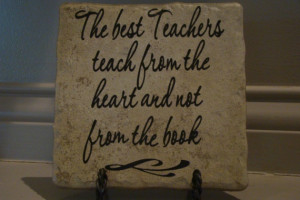 Teach from the heart