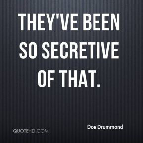 Secretive Quotes