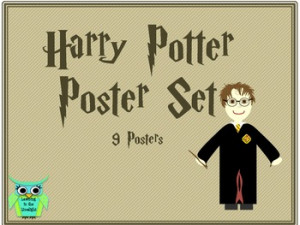 Harry Potter Classroom Poster Set