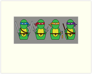 Teenage Mutant Ninja Turtles (without quote) by Awesome Designing.com