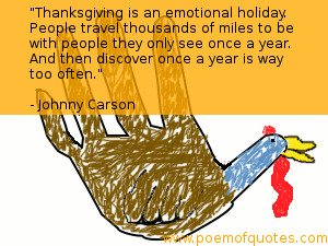 Below are a few great funny quotes on what Thanksgiving is about and ...