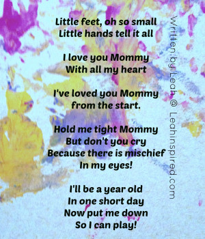 Baby Footprints Poem For Daddy