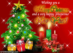 Wish your dear ones a Merry Christmas & Happy New Year with a ...