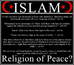 Islam is Peace – NOT!