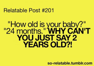 Maybe when I have kids Ill understand this...but right now I just dont ...