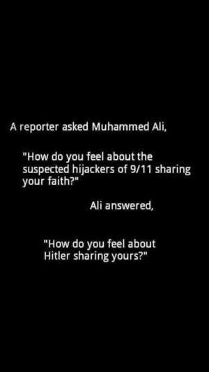 Muhammad Ali - still stings like a bee,
