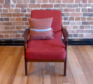 Danish de luxe armchair