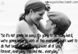 Notebook Quotes Its Not Going To Be Easy